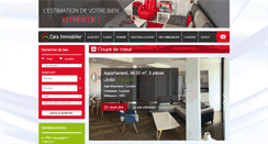 Desktop Screenshot of cara-immobilier.com